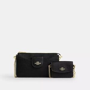 Coach Elegant Black Crossbody Bag Duo